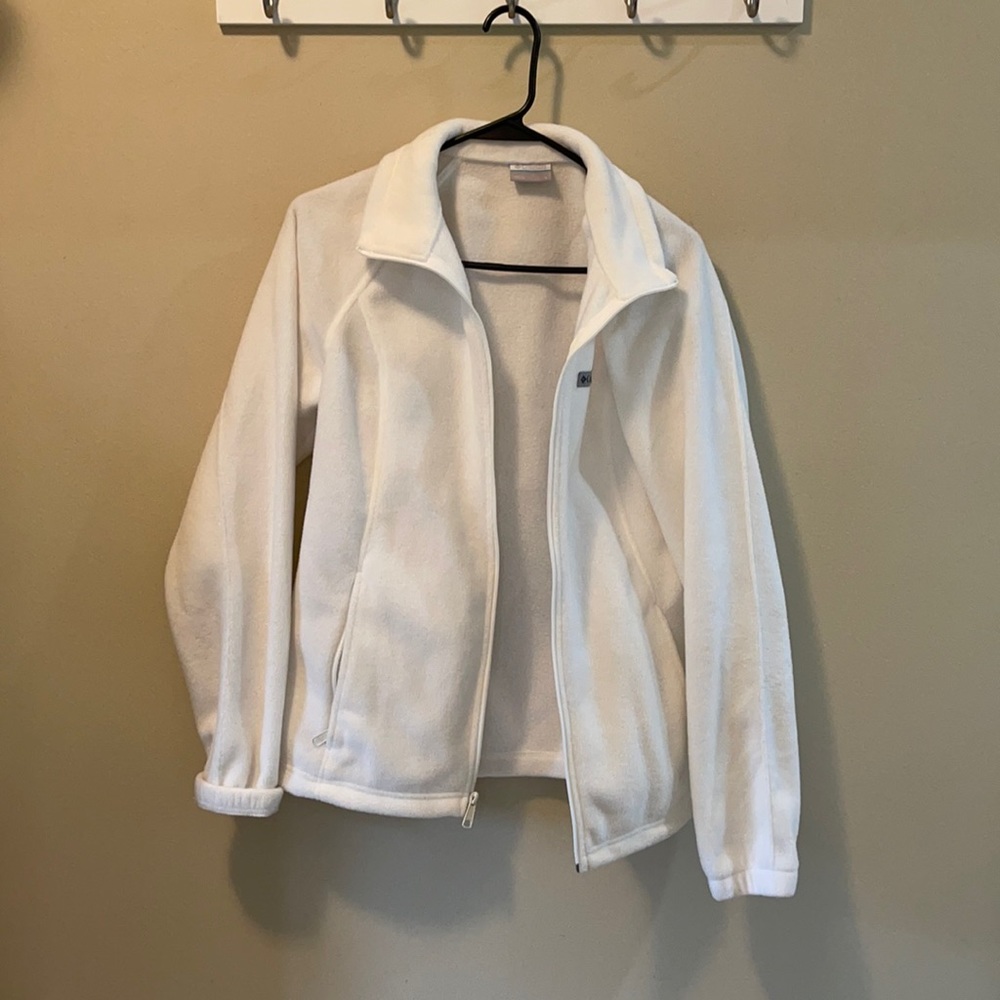White Columbia jacket
